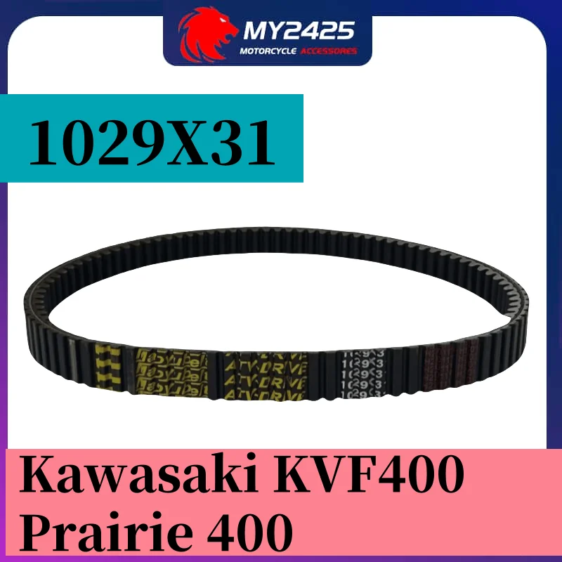 

1029x31 Motorcycle Transfer Drive Belt 59011-1066 For Kawasaki KVF400 Prairie 400 4X4 1999 2000 2001 2002 1029 31 59011-1066