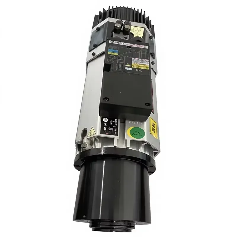 Factory Direct Durable Structure Woodworking Turning Air-cooled Hydraulic Tool Change Spindle Motor T-type 2 Spindle Head