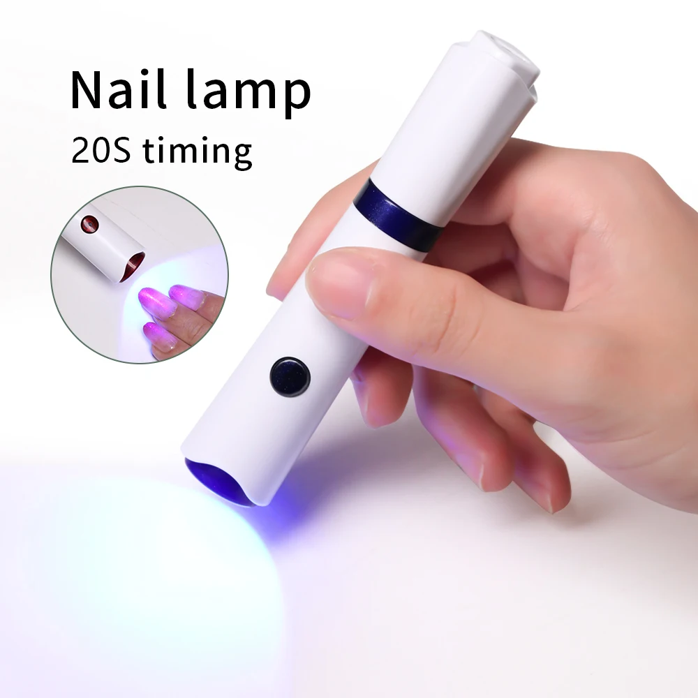 LINMANDA-Mini lampe de poche LED 3W, sèche-ongles, lampe UV, manucure, photothérapie, outil de manucure