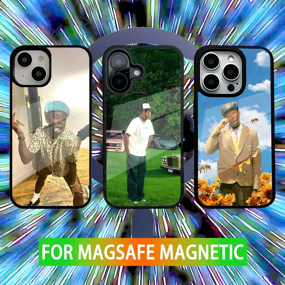 

T-Tylers C-Creator Phone Case For iPhone 16,15,14,13,12,11,Pro,Max,Plus,Mini,SE New Magsafe Magnetic Wireless Charging