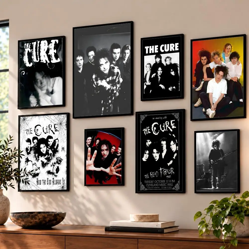 band The Cure Poster Poster HD Self Adhesive Waterproof Wall Art Print Bedroom Living Room Decor Gift
