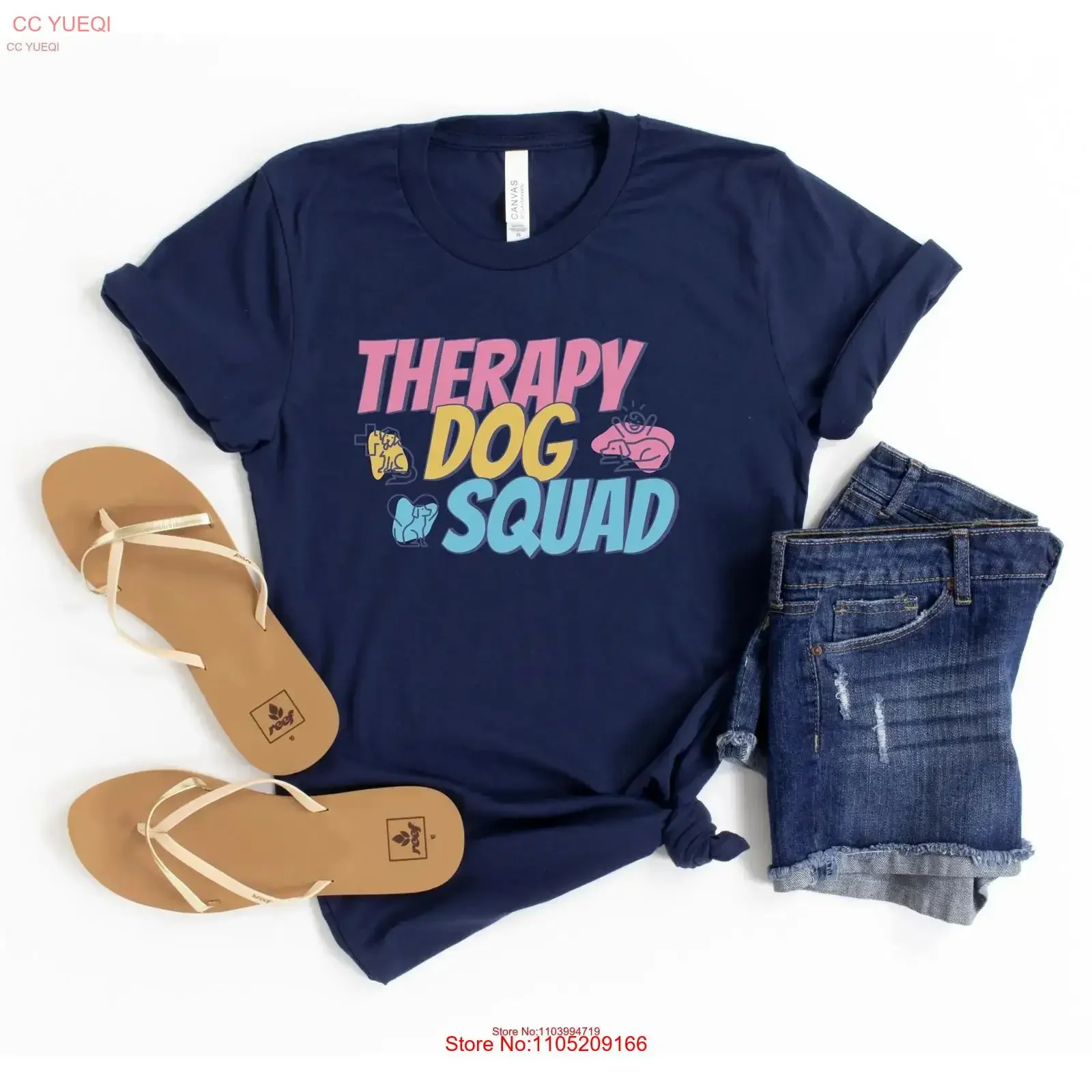 Therapy Dog Shirt E… - image