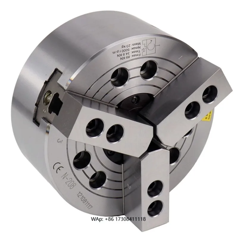 

3-jaw Through-hole Power Chuck (adapter Excluded) N-208 210 Chuck