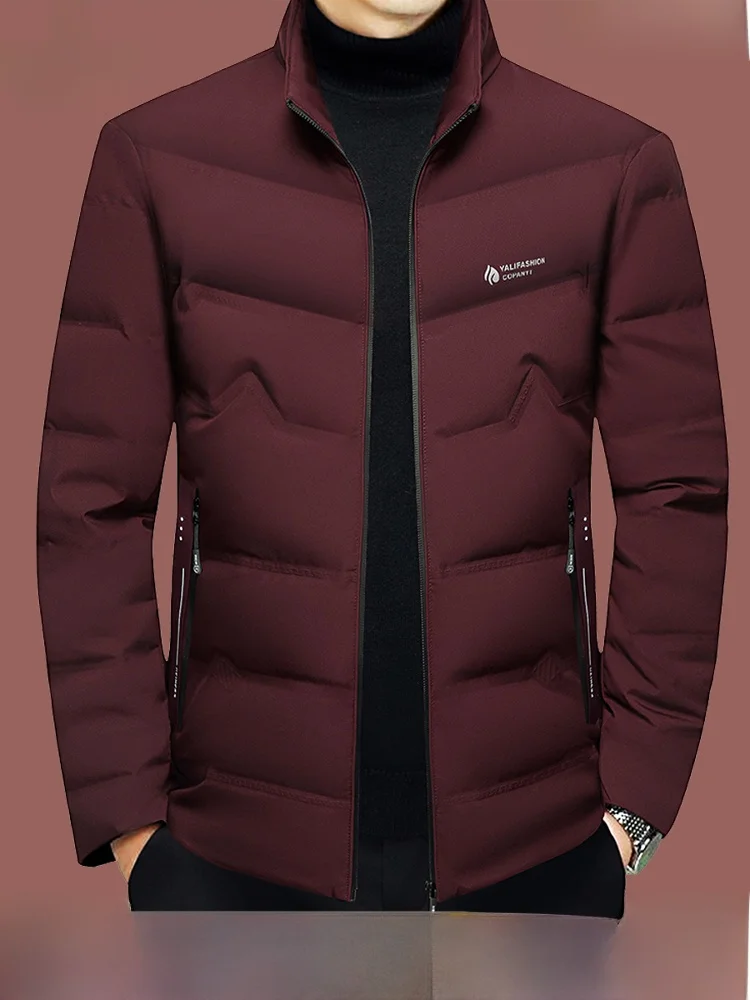 

Мужская зимняя пуховая куртка Pierre Cardin: легкая, теплая, повседневная, белая, из ультралегкого пуха, ветрозащитная