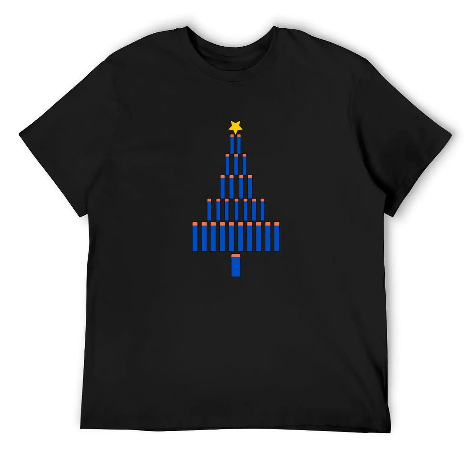 NERF STYLE TOY DESIGN- CHRISTMAS DART TREE T-Shirt shirts graphic tee quick-drying street wear cheap stuff t shirts men