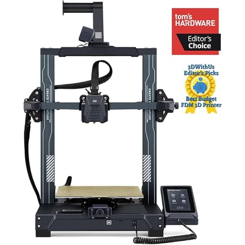 Neptune 3 Pro FDM 3D Printer with Auto Bed Leveling, Dual-Gear Direct Extruder, Dual Lead Screw Drive, Removable