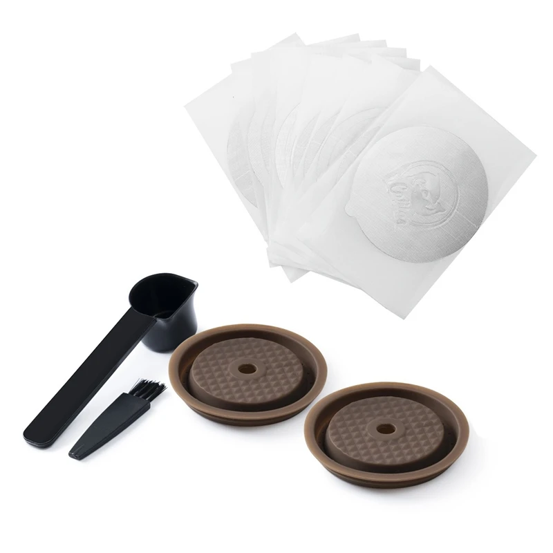 

Многоразовая Крышка для капсул Nespresso Vertuo, многоразовая Пищевая силиконовая крышка, совместимая с подставками