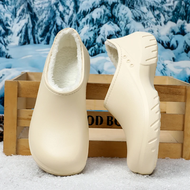 

MAEDEF Winter Slippers for Men Thermal Warm House Shoes Non-Slip Indoor Outdoor Anti-Skid Comfortable with Plush Fuzzy Lining