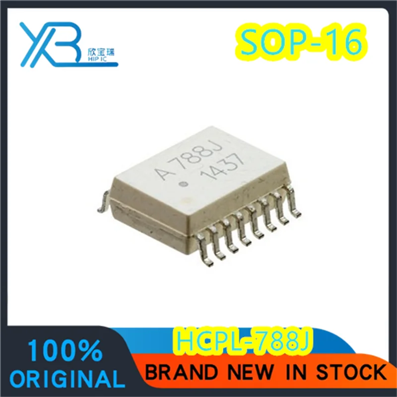 

(1/50 pieces) HCPL-788J Optocoupler A788J SMD SOP-16 100% original authentic spot delivery fast