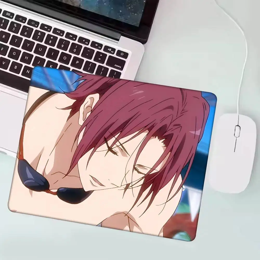 

1pc Cartoon Rin Matsuoka Small Mousepad Keyboard Pad Laptop Cushion Non-slip Deskpad