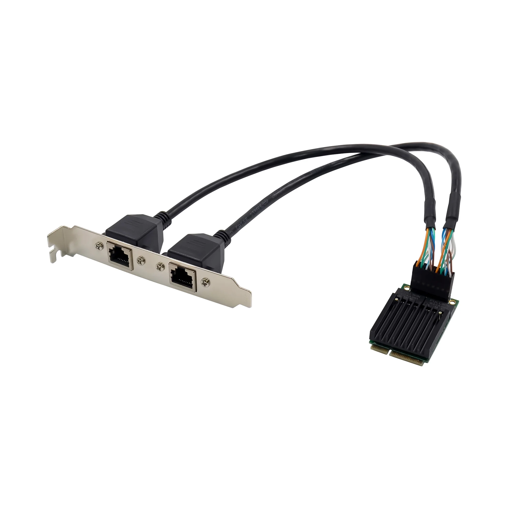 SUNWEIT ST7302 MiniPCIe I210-T2 Dual-RJ45 Port Gigabit Server NIC Ethernet Adapter External Wired Network Card in Stock