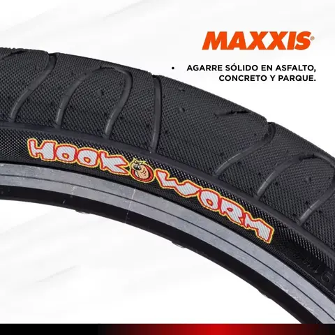 MAXXIS Hookworm 26 x 2.5 Cykeldäck BMX Wire Bead Clincher Däck för Street Park Vert Flatland 20 tum 24 26 27.5 eller 29 Storlekar 10 best sales flatland bmx - №5