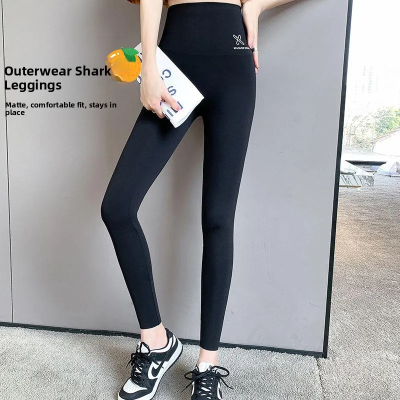 ハイウエスト薄手ヨガパンツ レディース 夏用 アークスキン お腹引き締め ヒップアップ タイト ベースレイヤーパンツ 外出着としても着用可能