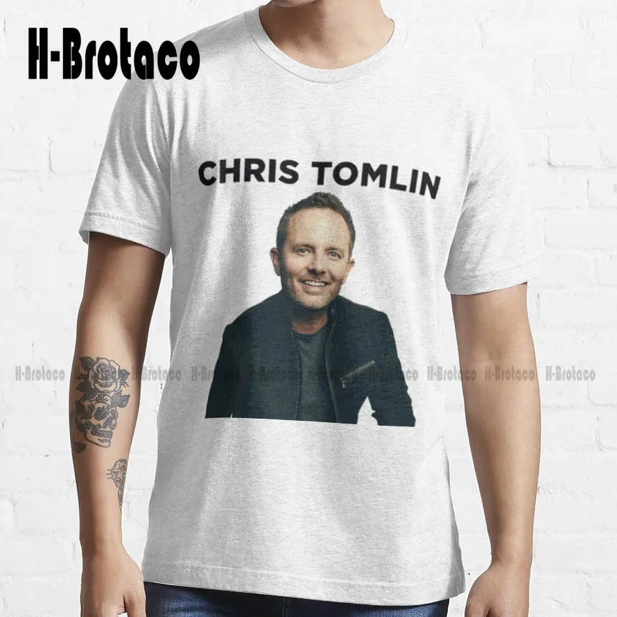 *Trending* Cool Chris Tomlin Artist Design T-Shirt Patriotic Shirts For Men Harajuku Streetwear Xs-5Xl Breathable Cotton Unisex