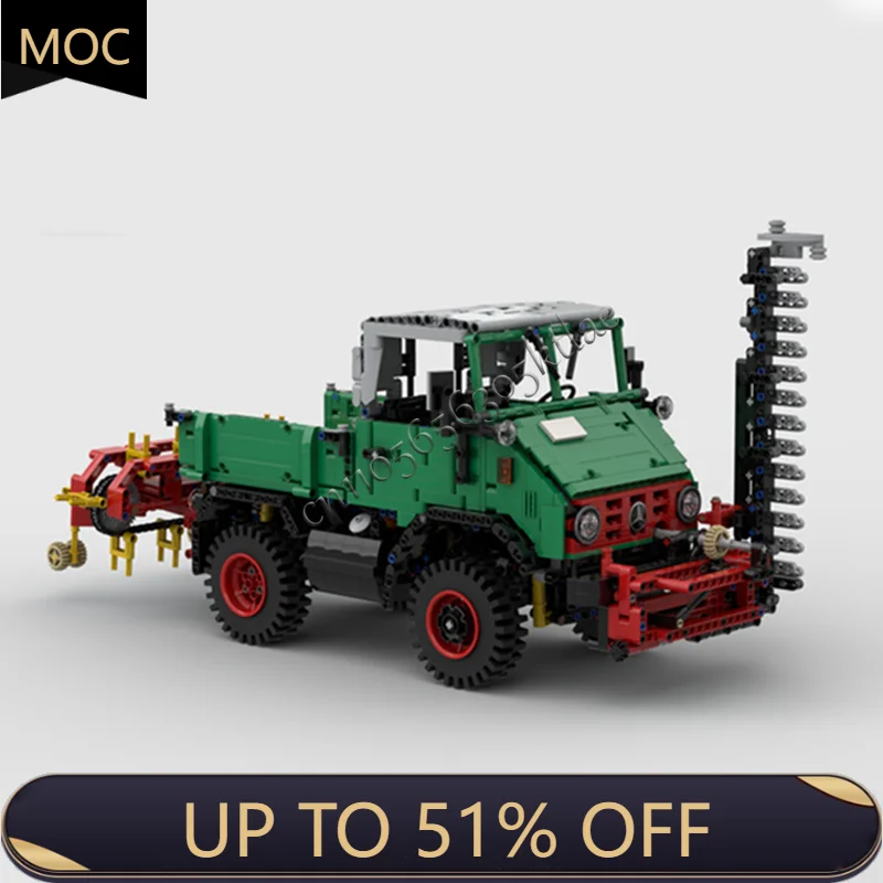 

3019 PCS MOC City Engineering Large Harvester Model Technology Building Block Creative Kids Toy Unforgettable Christmas Gifts