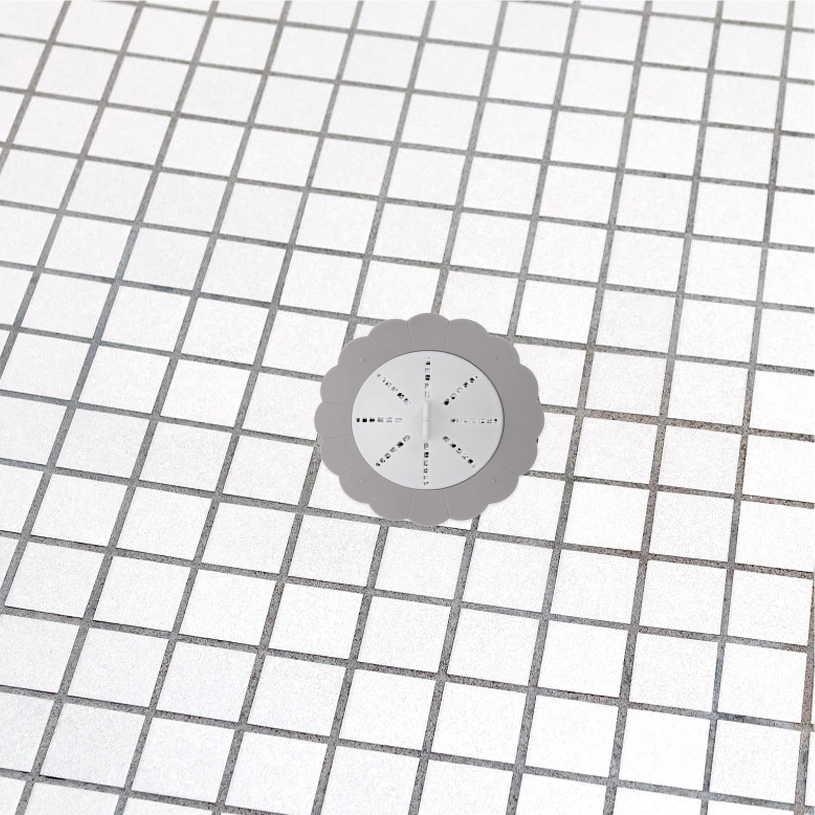 

2pcs Odor-Proof Floor Drain Cover Sunflower Design Easy Installation Sewer Seal Ring For Bathroom Kitchen Drainage Durable Leak