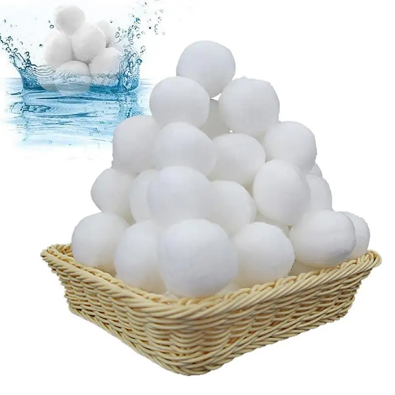 

200-1500g Swimming Pools Filter Balls Portable Wet Dry Cotton Canister Clean Fish Tank Filter Material Water Purification Fiber