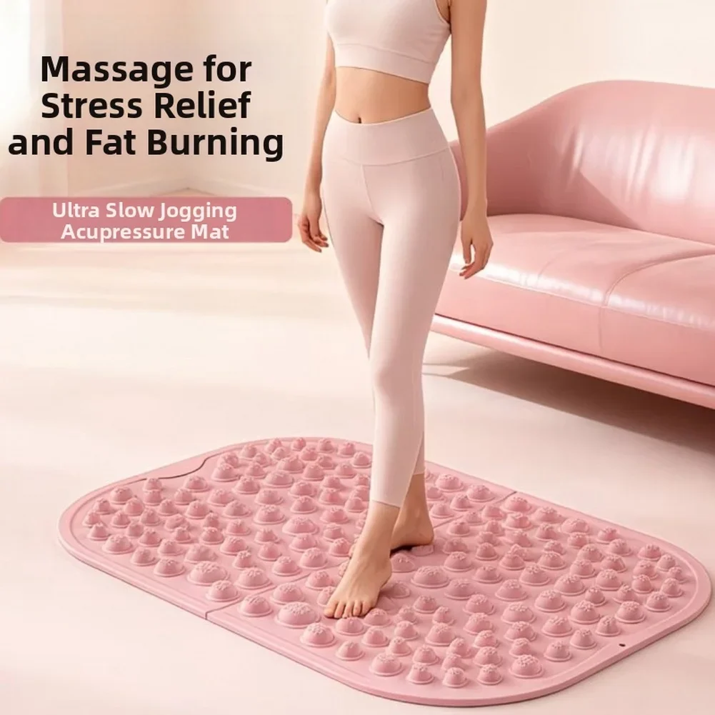 EVA Foot Massage Mat Slow Running Foot Massage Pad Anti-Slip Foot Pads Sweat-Proof Foot Mat Home Indoor Fitness Accessories