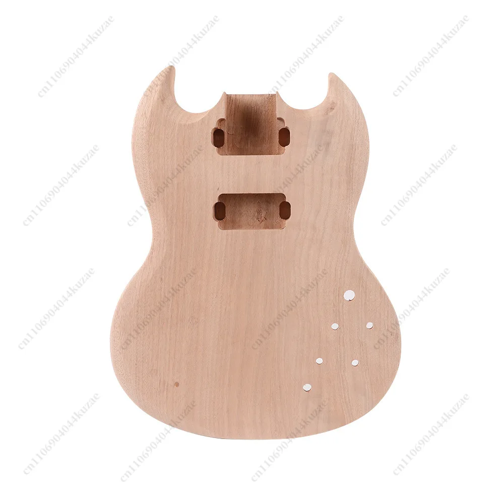 High-grade Electric Guitar Body Mahogany Core Wood Material Electric Guitar Body Work in Progress Accessories