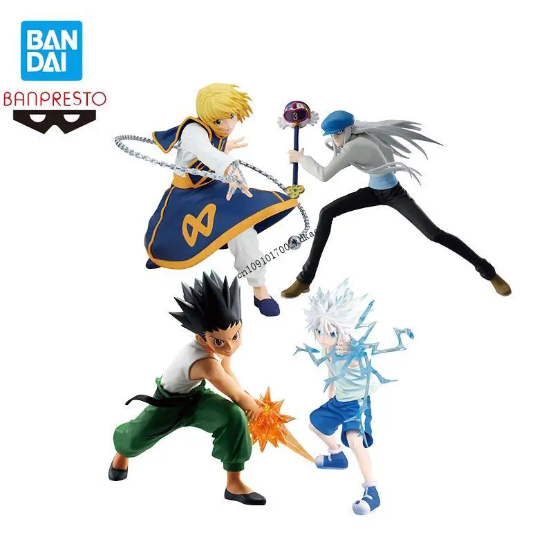 

In Stock Bandai Banpresto Original HUNTER x HUNTER VIBRATION STARS Kaito GON FREECSS Kurapika Figure Ornaments Collect Model