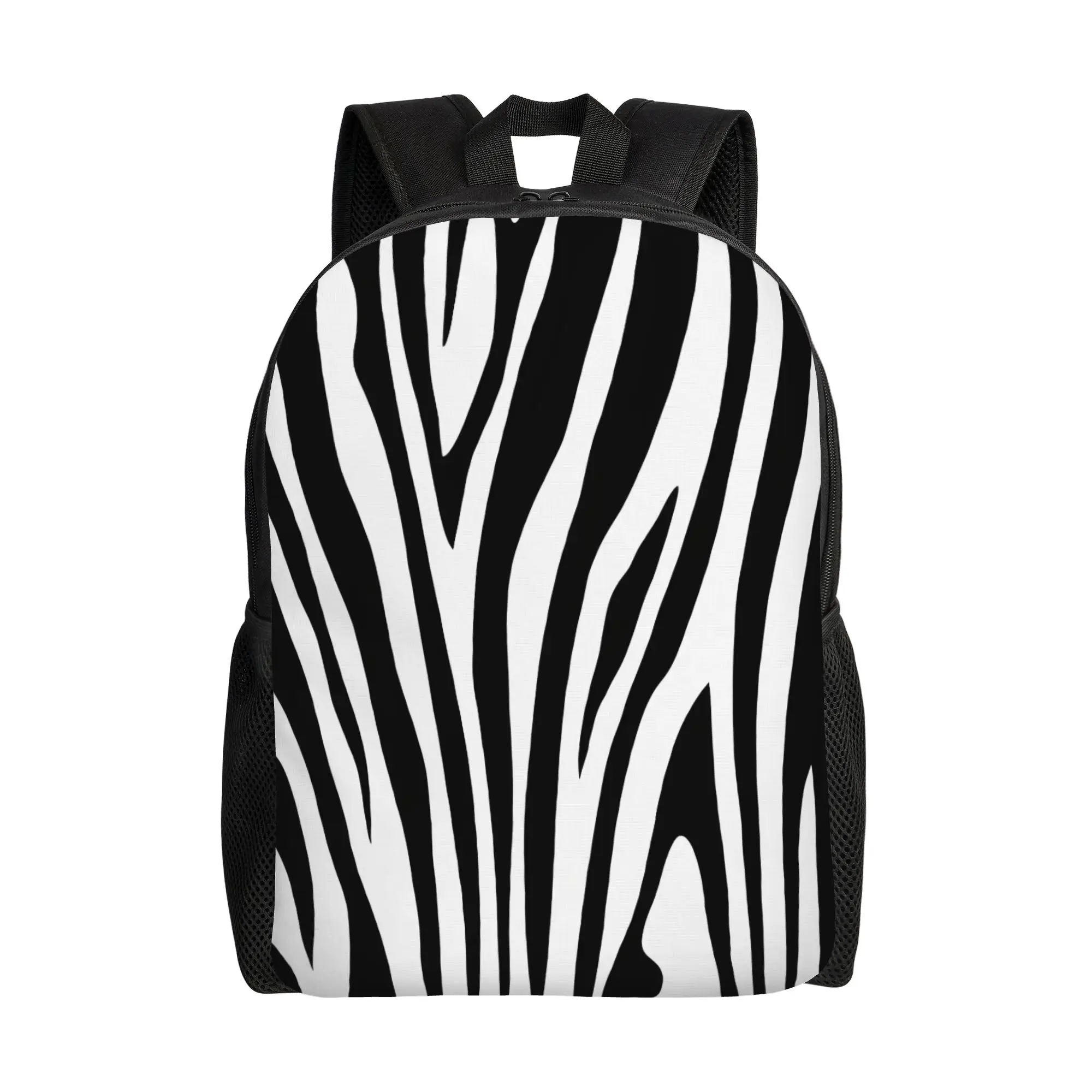 Back to school season Zebra Pattern 1 Schoolbag  Office Workers Super Quality Backpack