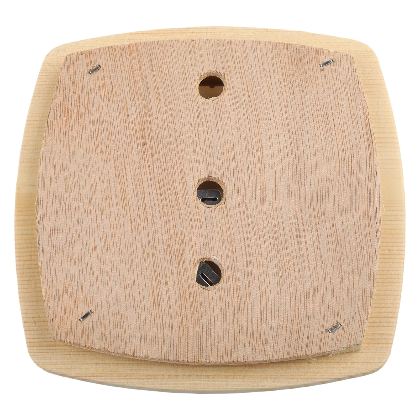 140mm Temperature Measuring Tool Hygrometer For Sauna No Batteries Required Wooden Material Construction Compact Design