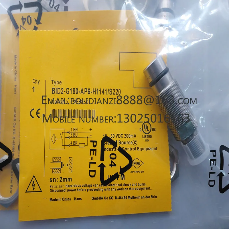 

The brand-new original sensor BID2-G180-AP6-H1141/S220 in stock