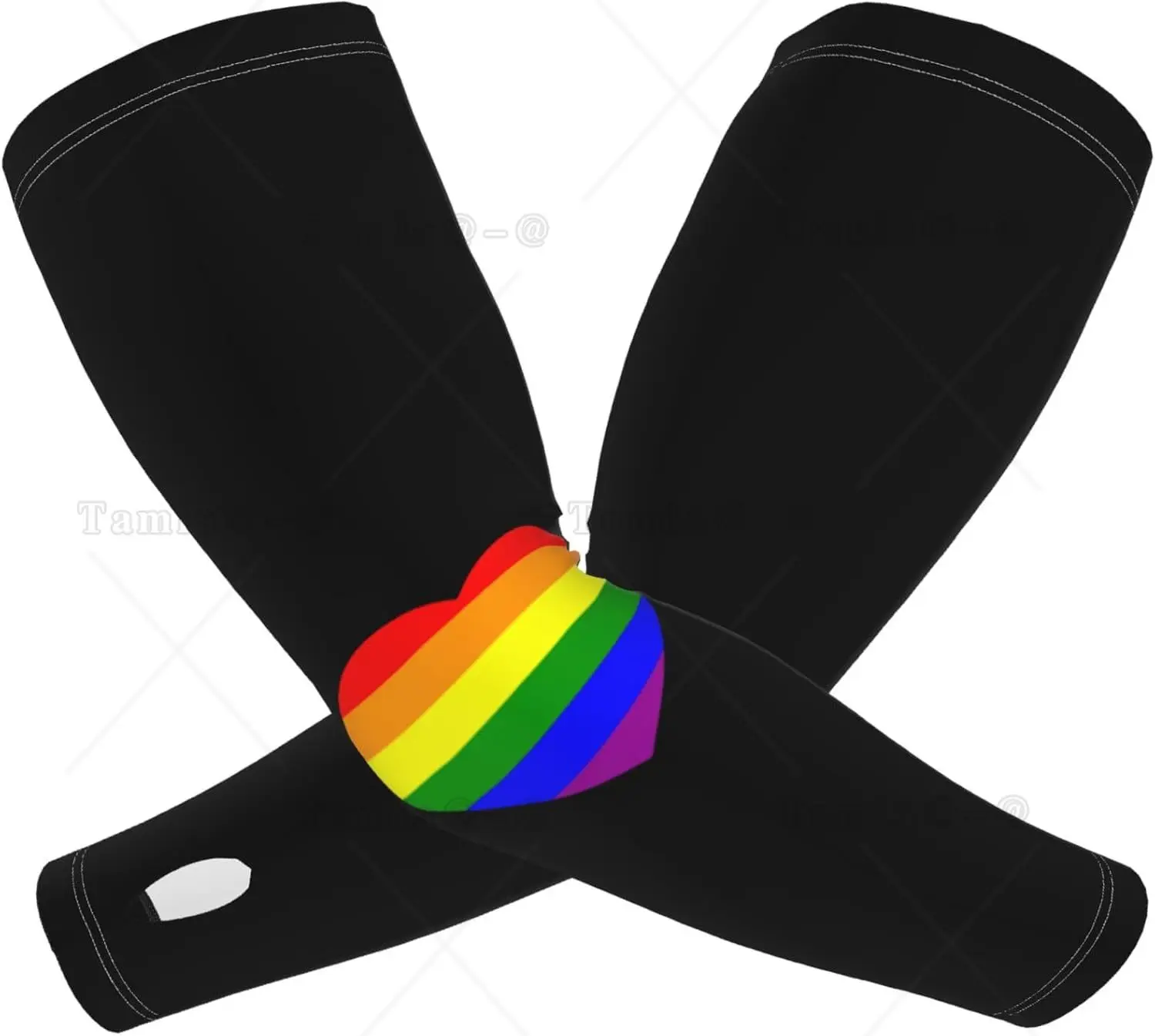 LGBT 게이 프라이드 플래그 성인 얼음 실크 태양 보호 팔 슬리브 스포츠 냉각 슬리브