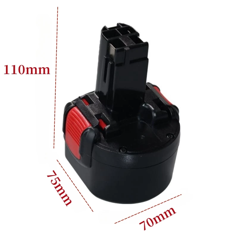 充電式電動工具バッテリー,9.6v,6800mah,エンボスpsr 960,bh984,b048,bat119