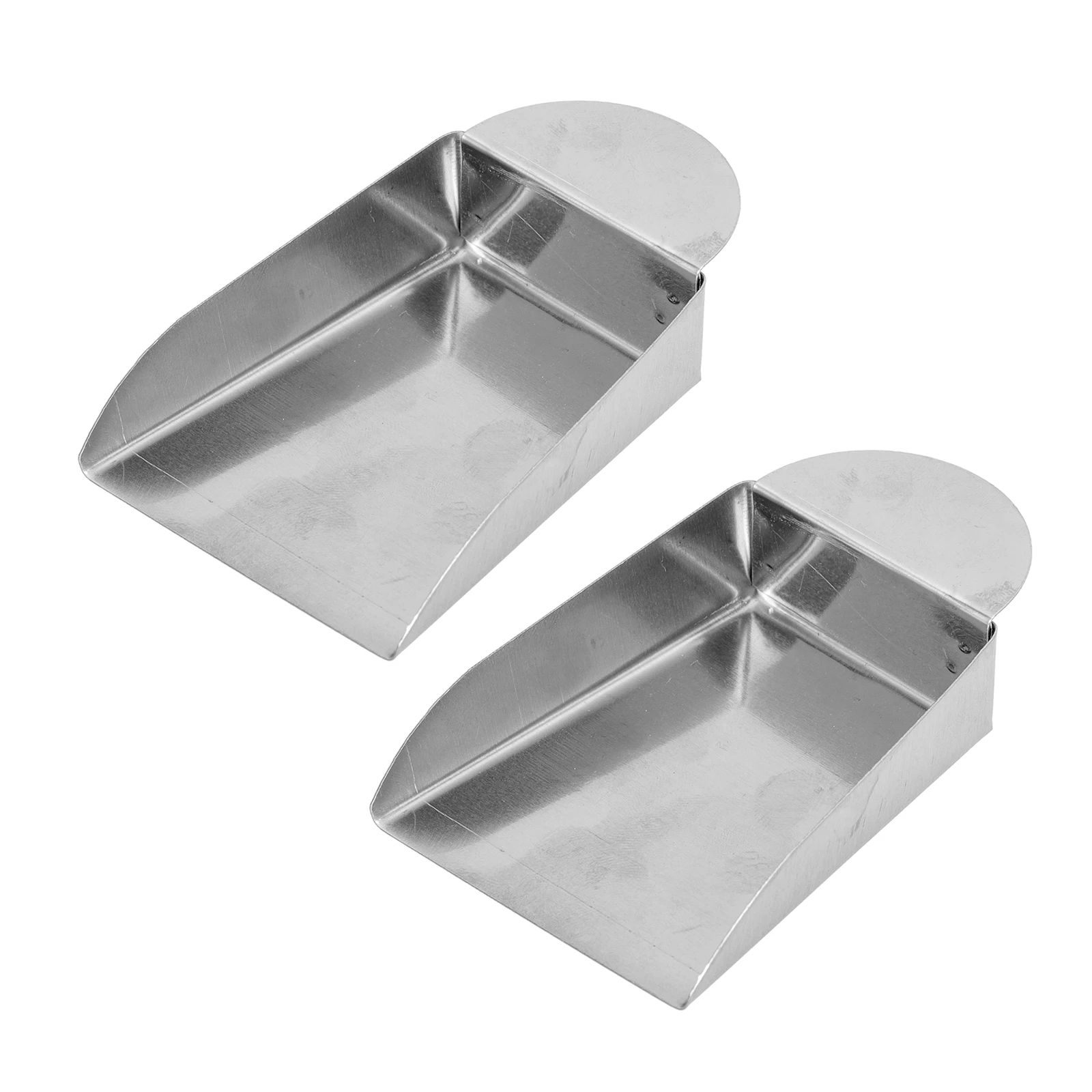 

2pcs Stainless Steel Gemstone Scoop Tools Mini Shovel Jewelry Making Beads Craft Gold Powder Handling Practical Multi-functional