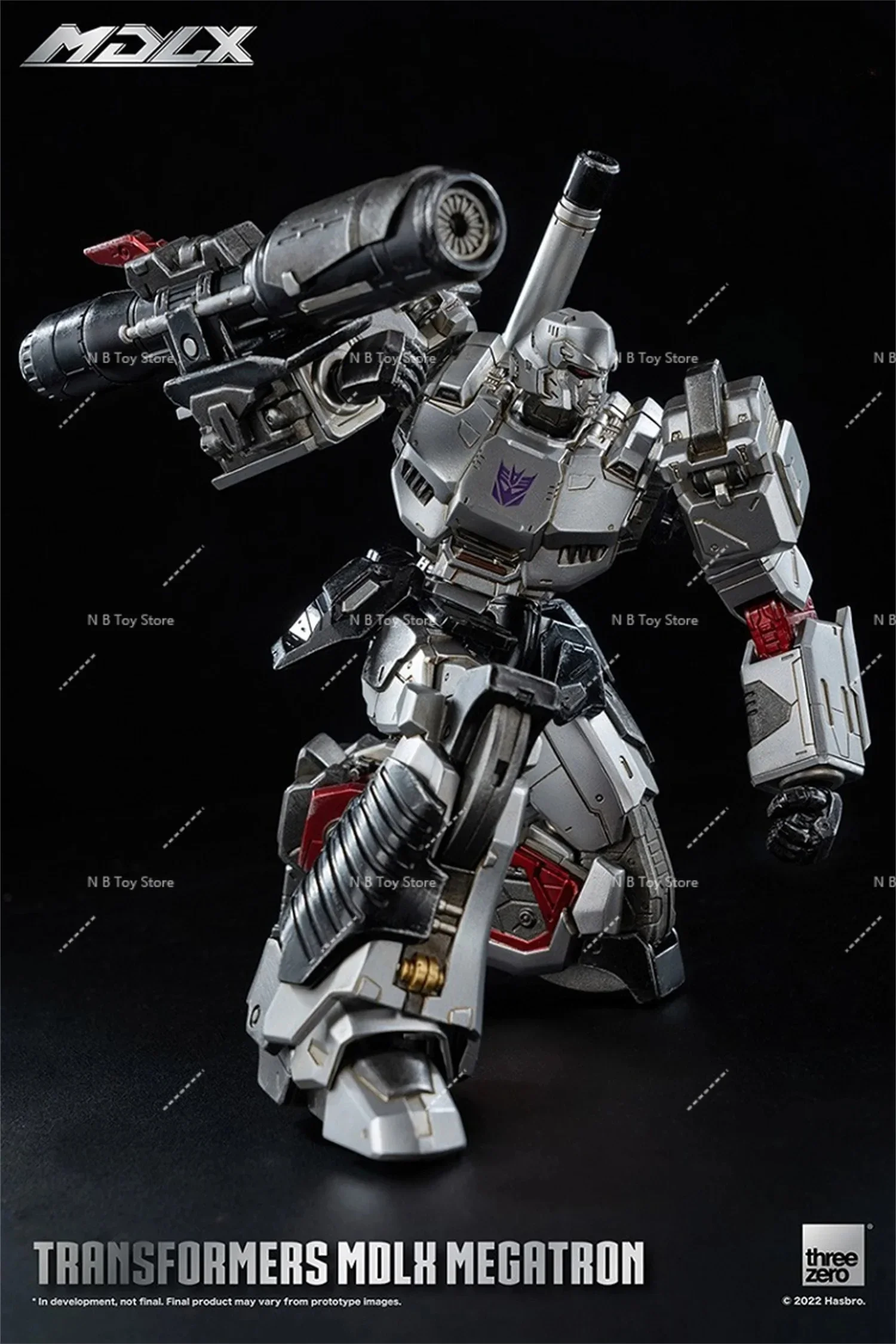 【В НАЛИЧИИ】Оригинальная фигурка ThreeZero 3A G1 MDLX Transformation DLX MG Tank Megatank высокого качества с коробкой