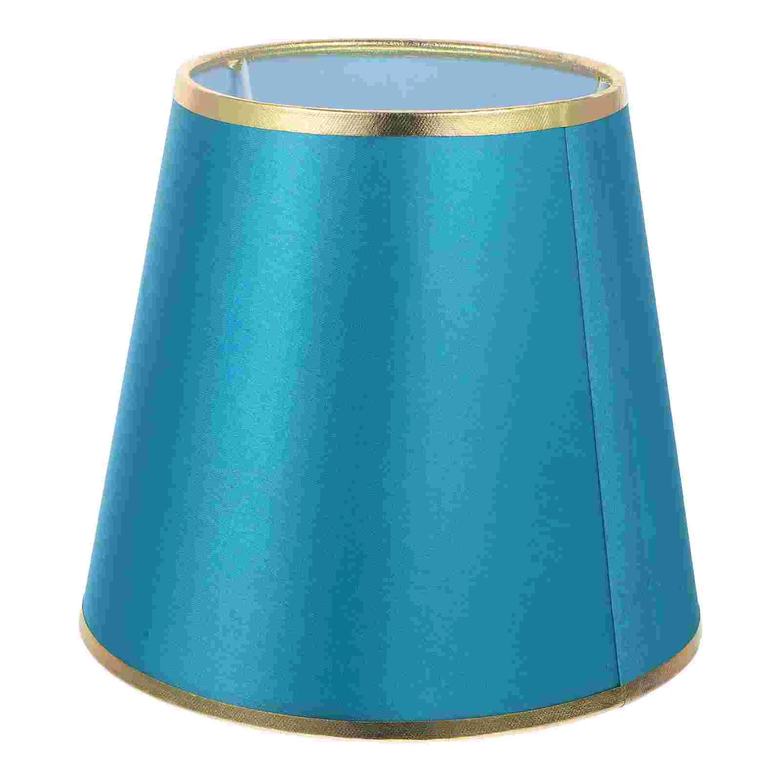 

Lamp Shade for Bedroom Emerald Fabric Lampshade Lampshades Table Replacement Indoor Green Only Dark Candlestick