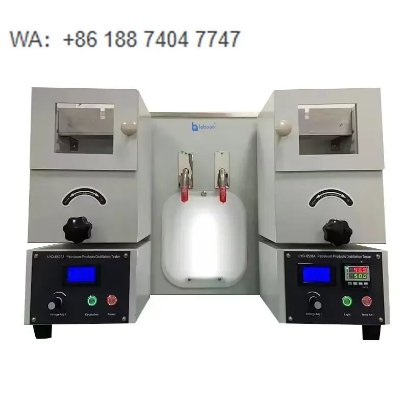 For Crude Oil Distillation Unit LYD-6536A Dual Petroleum Product Tester with 1 Year Warranty 0.5 Accuracy