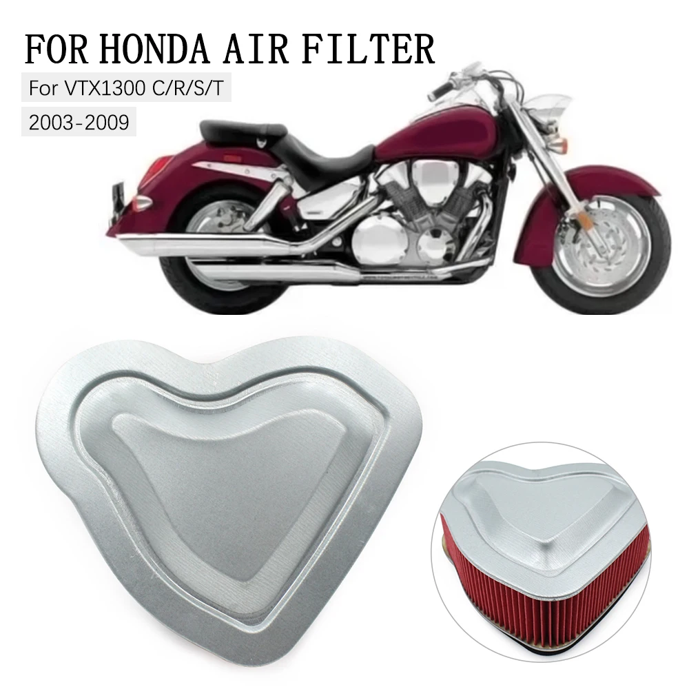 Motorcycle Air Filter Intake Cleaner For Honda VTX1300 C/R/S/T VTX1300C 04-09 VTX1300R 05-09 VTX1300S 03-07 VTX1300T 08-09