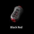 black red