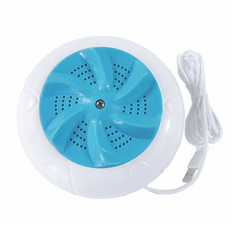 

Mini automatic washing machine USB rotating turbine portable socks underwear dishwashing
