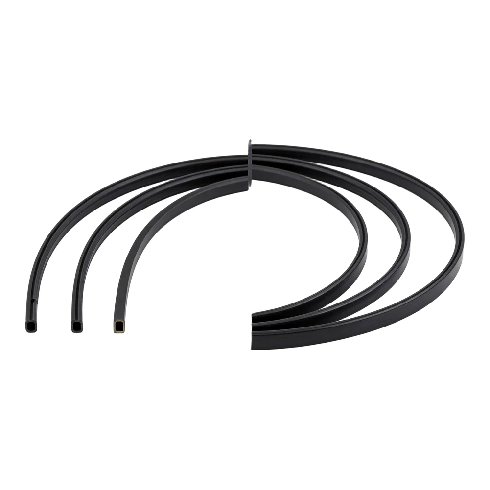 Pair Roof Exterior Trim Drip Molding for Chevrolet For Trax 2015-2022 for Black Rubber Weather Seal Replacement Part 42577930
