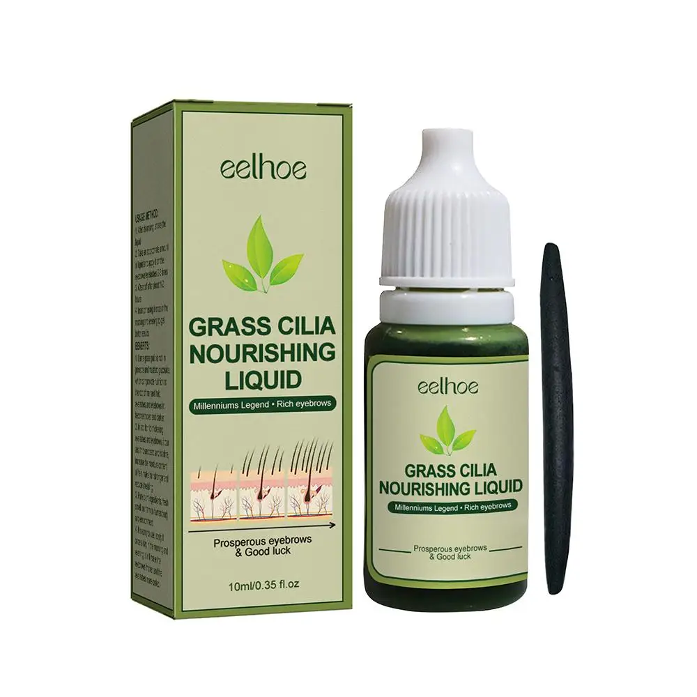 Usma Grass Pulp para Sobrancelha e Cílios Crescimento, Melhora o Cabelo, Barba Pura, Diluição, V5D4, 10ml