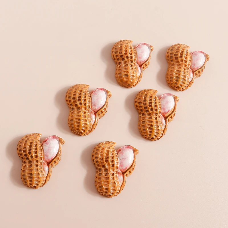 10pcs Cute Fruit Flatback Resin Charms for DIY Jewelry