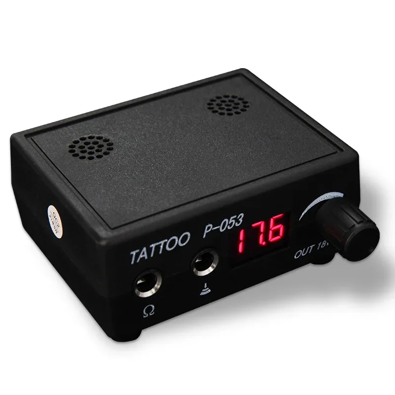 Tattoo Power P053 LCD Display Screen Tattoo Power Supply Adjustable Voltage Mini Portable Tattoo Machine Accessroies Supplies - Image 6
