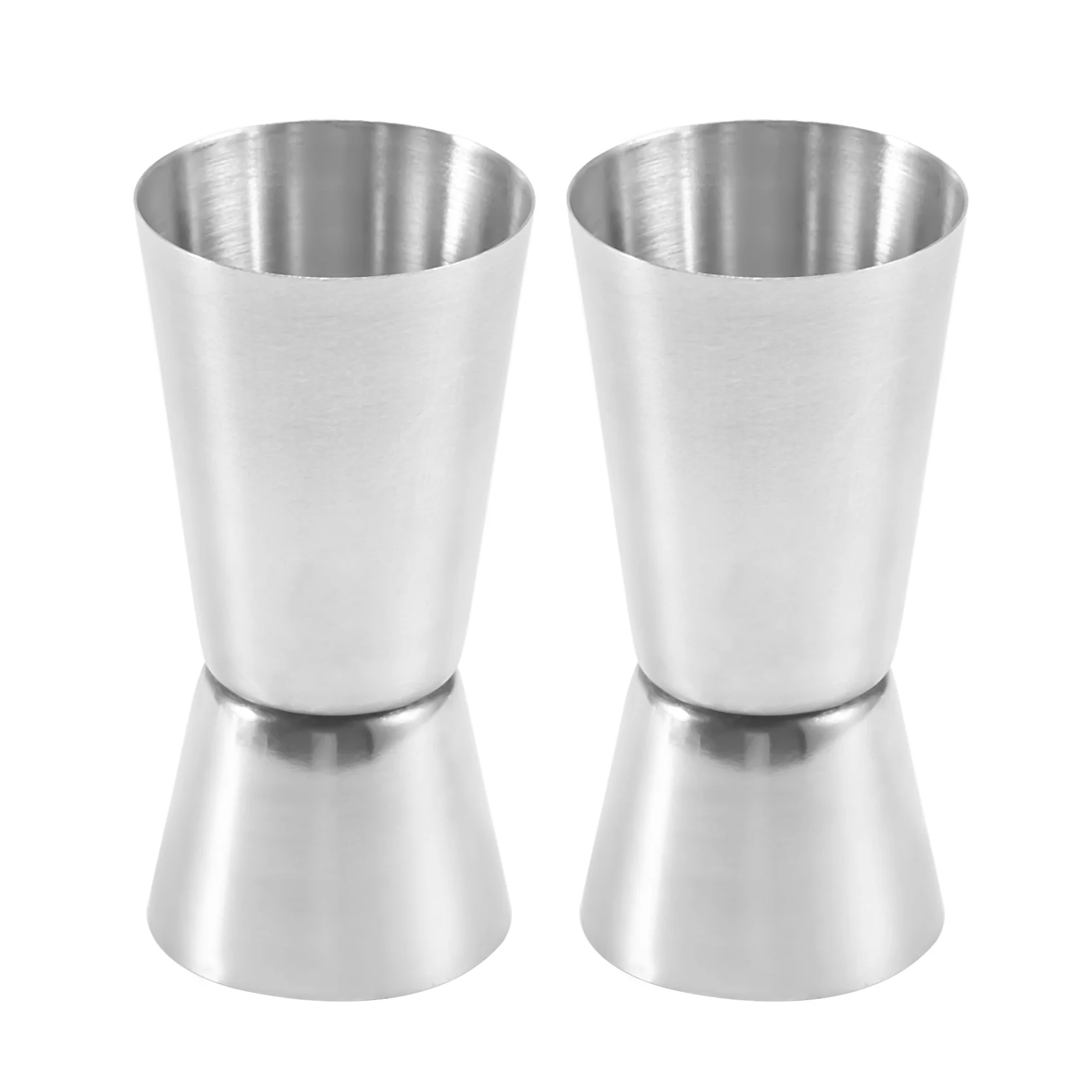 Stainless Steel 25/ 50 ml Jigger Bar Craft Dual Spirit Measure Cup Peg Measuring Cup for Bar Party Wine Cocktail Drink Shaker