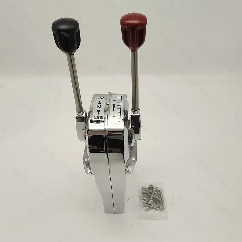 Marine Throttle Controller Control Lever Throttle Cable Dual Lever Marine Throttle Boat Accessories
