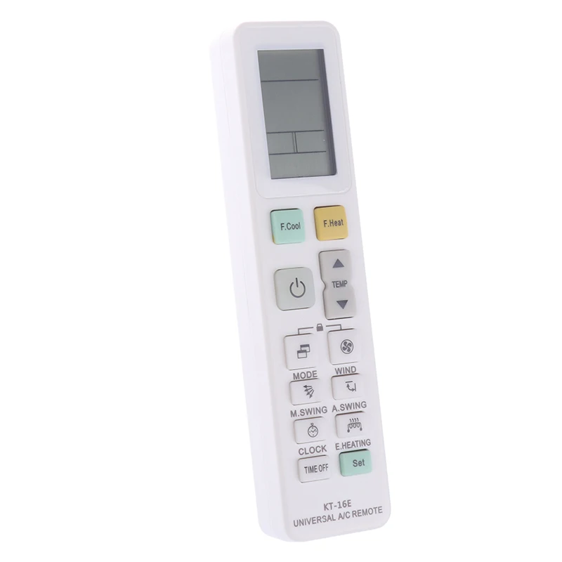 1PC High Quality English Universal Remote Control For KT-16E AC Digital LCD For Air Conditioner DIY Accessories