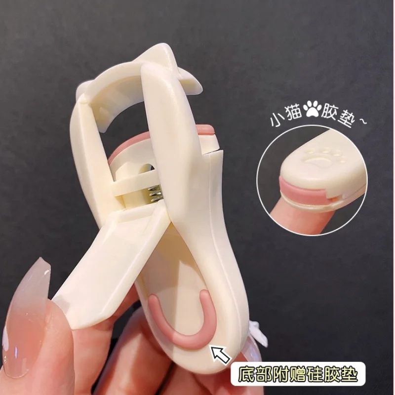 Cute Eyelashes Curler Cat Claw Fit All Eyelash Shapes Long Lasting Professional Eyelash Clip Eye Beauty Tool Cosmetic Maquillaje