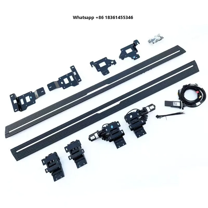 

For Navara NP300 2015-2022, Heavy Duty Electric Running Boards, Aluminum Alloy Power Side Step, Automatic Running Board