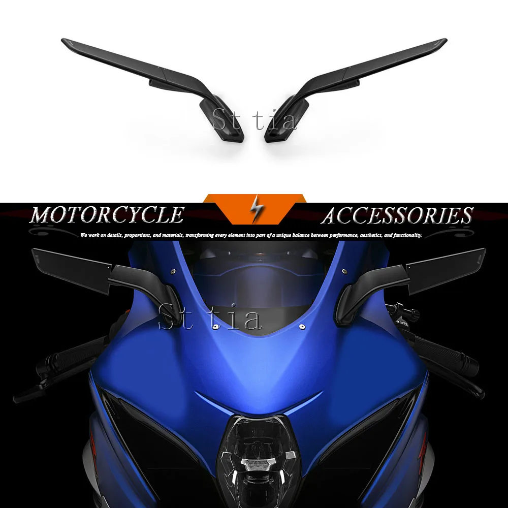 Nuovo Specchietto Retrovisore Moto Regolabile e Rotante per Suzuki GSX-R1000 GSXR 1000 GSX-R 1000R Anniversario