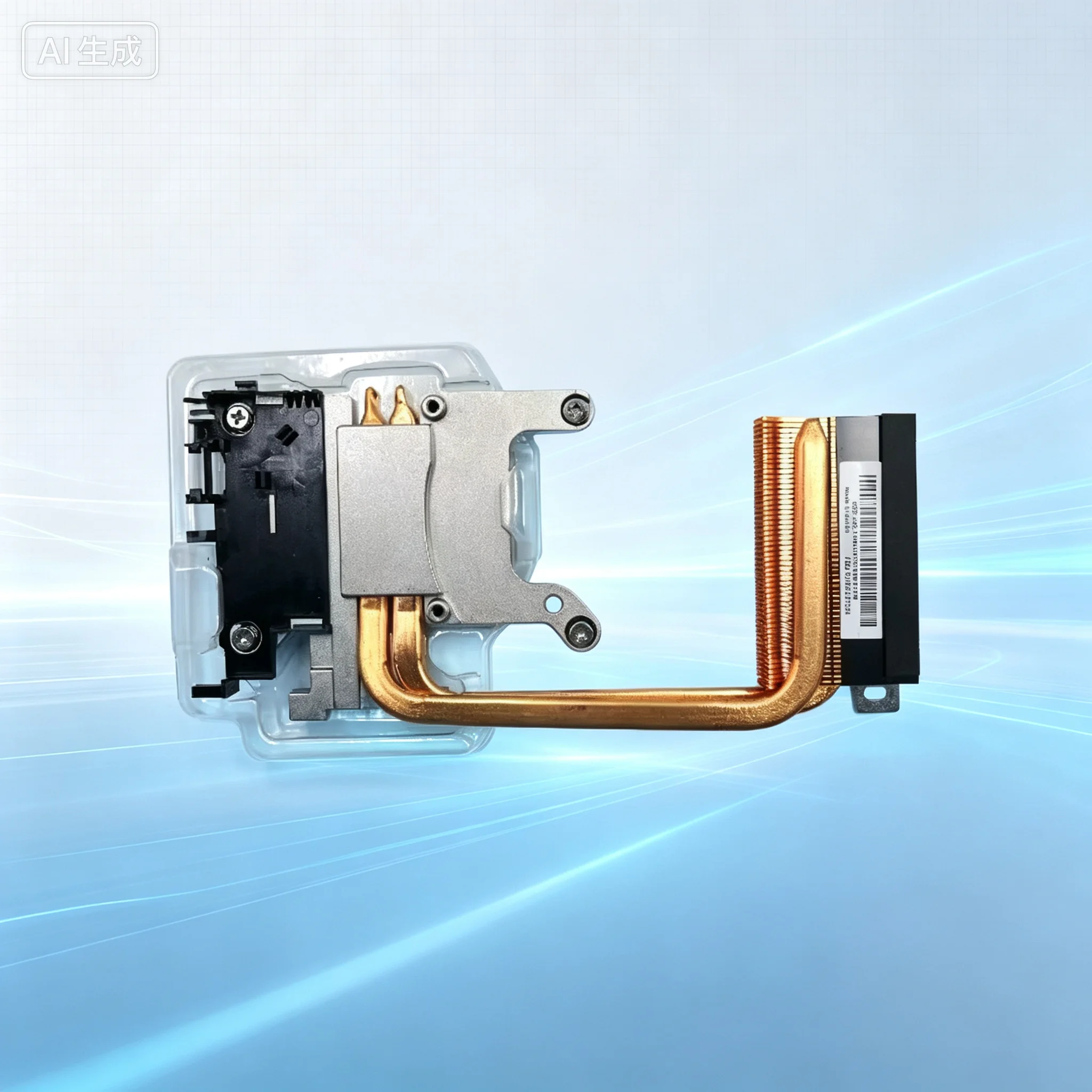 CPU COOLER for 01EF331 ThinkCentre tiny m900 m700 M8600x m6600q M93P Radiator Double Copper Tube 65W