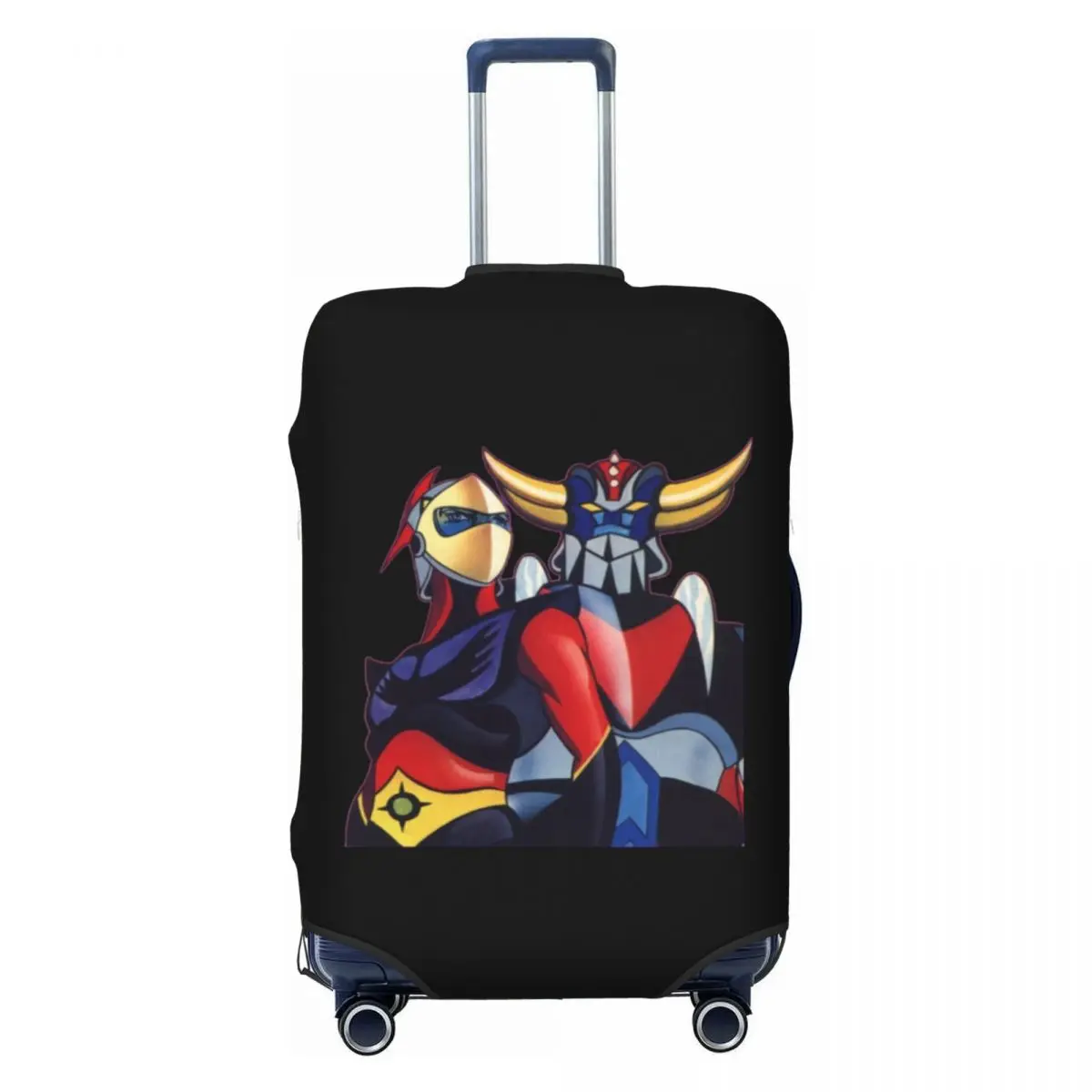

Пользовательский Grendizer Goldrake НЛО робот чехол для багажа Забавные чехлы для дорожных чемоданов в стиле аниме для 18-32 дюймов