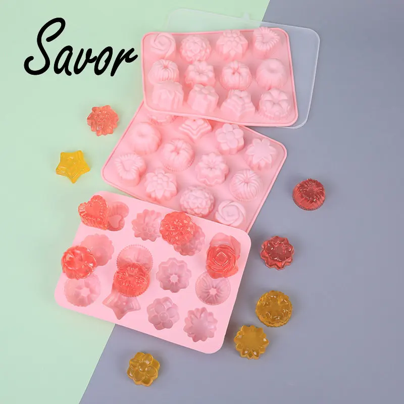 

Silica Gel Mold of Herbal Jelly High Temperature Resistant Food Grade Cake Baby Complementary Box