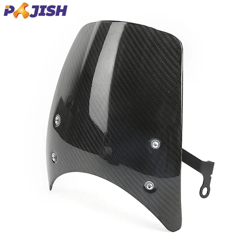Applicable for R1200 NINE Motorcycle Spare Parts Carbon Fiber Windshield Wind Screen Adjustable Wind Deflector